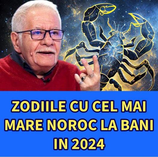 Mihai Voropchievici: Zodiile care vor avea noroc mare la bani în 2024. “Vor fi vedetele chiar de la începutul anului”