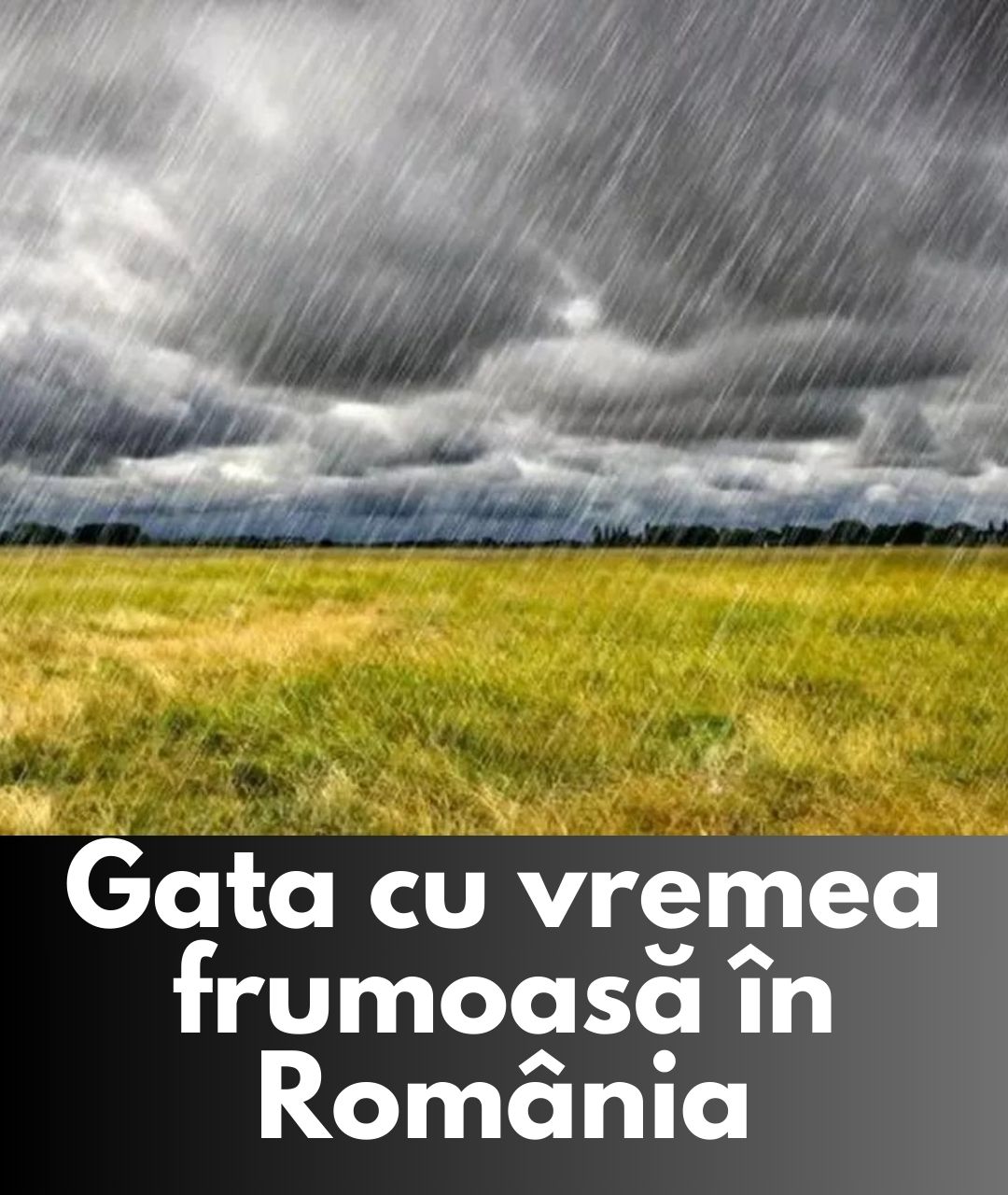 Adio zilelor însorite în România: Temperaturile scad brusc, urmează ploi și frig, avertizează ANM