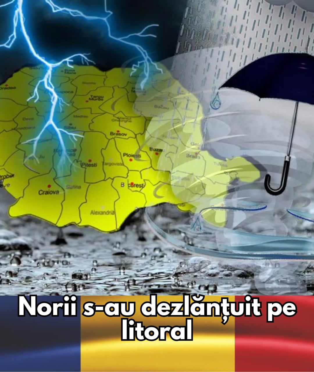 Furtuni și ploi devastatoare pe litoral: Constanța sub asediul vremii extreme, zonele grav afectate