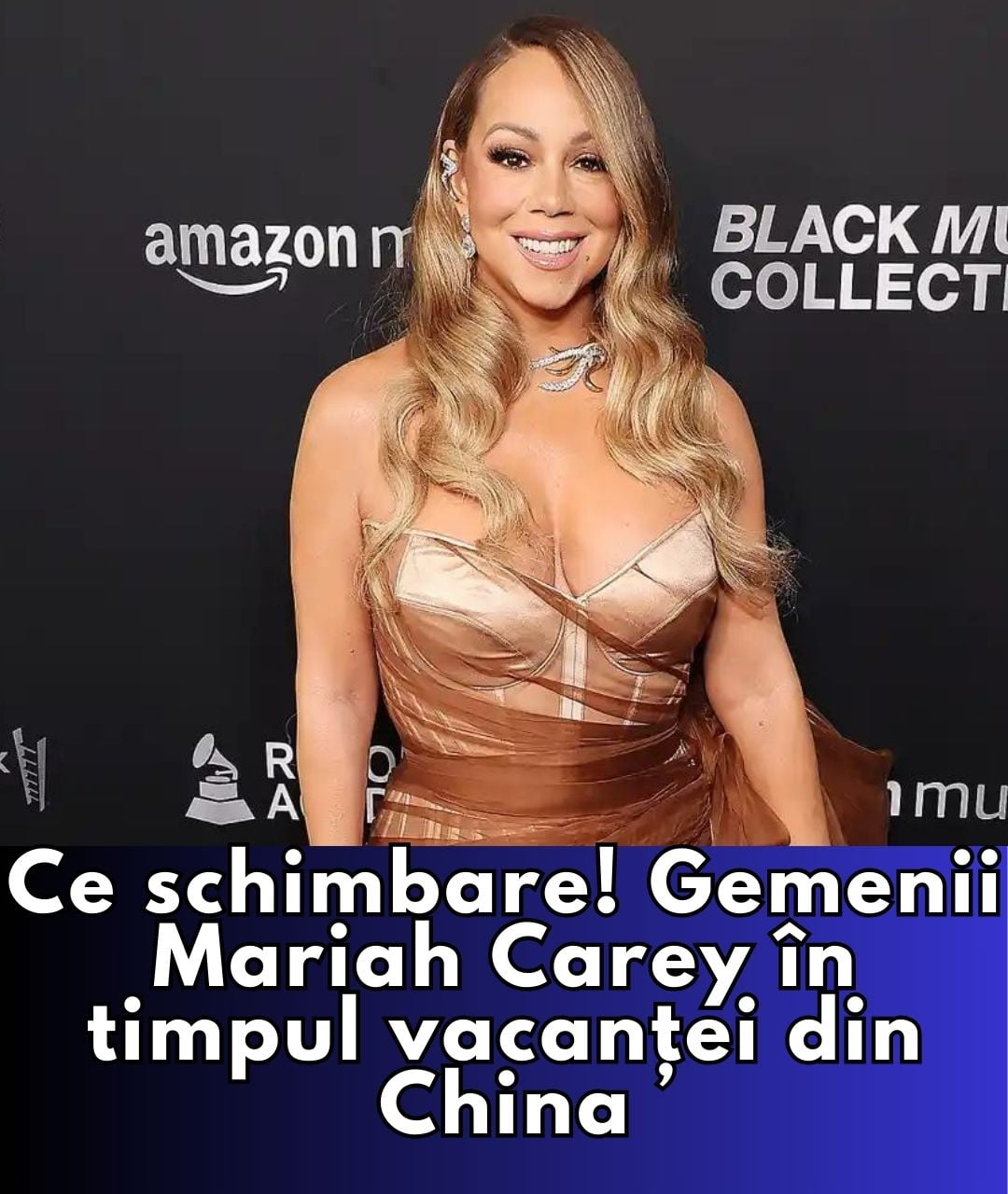 Gemeni lui Mariah Carey impresionează în vacanța din China