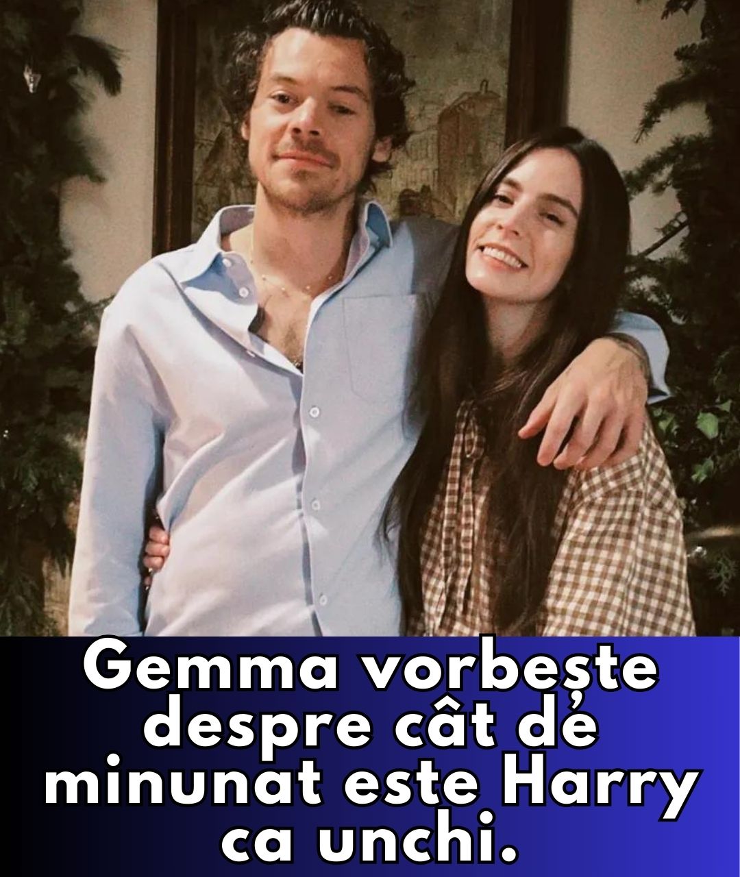 Harry Styles, unchiul perfect pentru copilul surorii sale, Gemma.