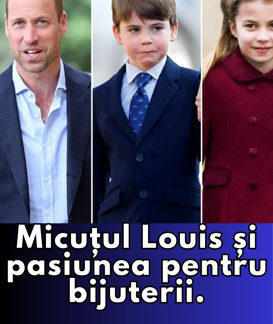 Prințul Louis, micuțul hoț de bijuterii.