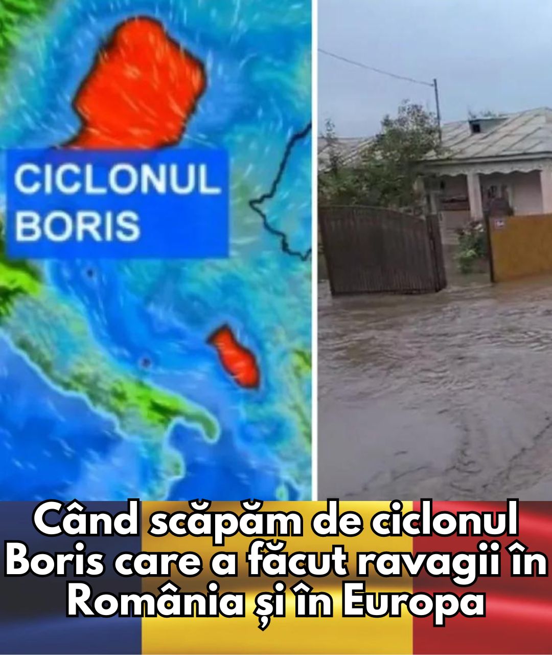 Când Se Termină Ciclonul Boris Care a Afectat România și Europa: Cât Mai Durează Vremea Rea și Avertismentele Meteorologilor