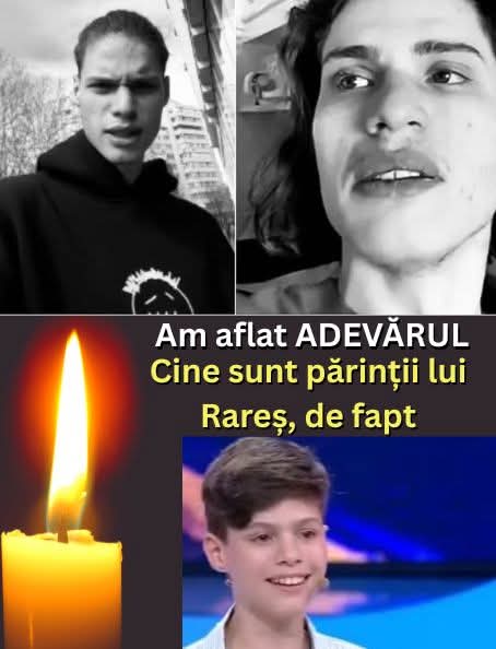 Cine sunt părinții lui Rareș Ion. Acum s-a aflat din ce familie provine și ce i s-a întâmplat în copilărie. Povestea lui e una tristă, a unui destin frânt mult prea devreme