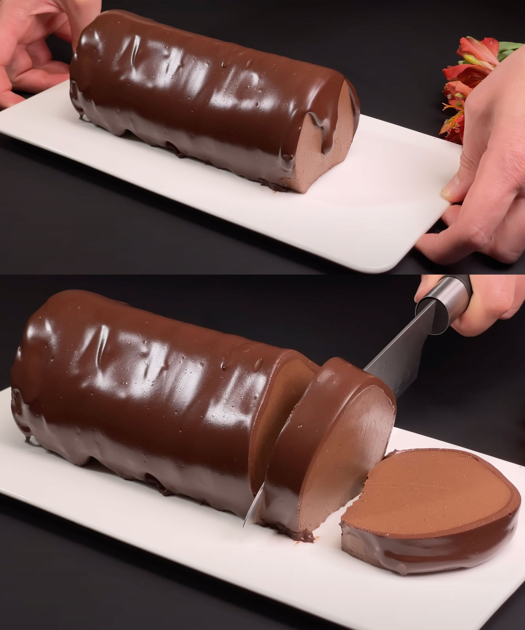 Doar lapte și ciocolată! Desert delicios, fără coacere – gata în 5 minute!