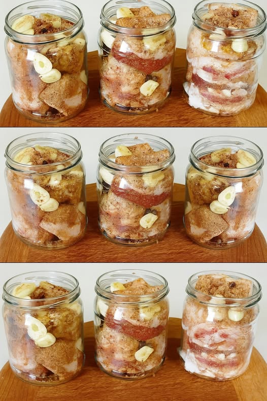 Nu e slănină, e un vis – se topește în gură ca untul! Mic dejun delicios cu usturoi și condimente la borcan!