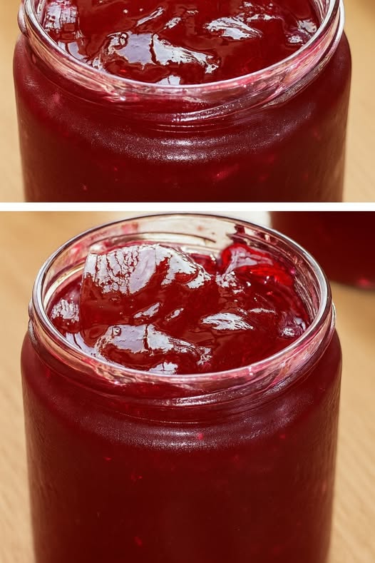 Jeleu de zmeură pentru iarnă în doar 15 minute (fără gelatină) — delicios și plin de vitamine! Încearcă această rețetă rapidă și sănătoasă – păstrează gustul verii în fiecare linguriță!