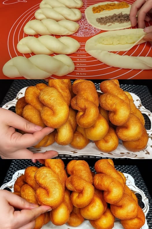 Mai gustoase decât belyașii și cheburekii. Gogoși pufoase cu orice umplutură. Rețeta este în primul comentariu