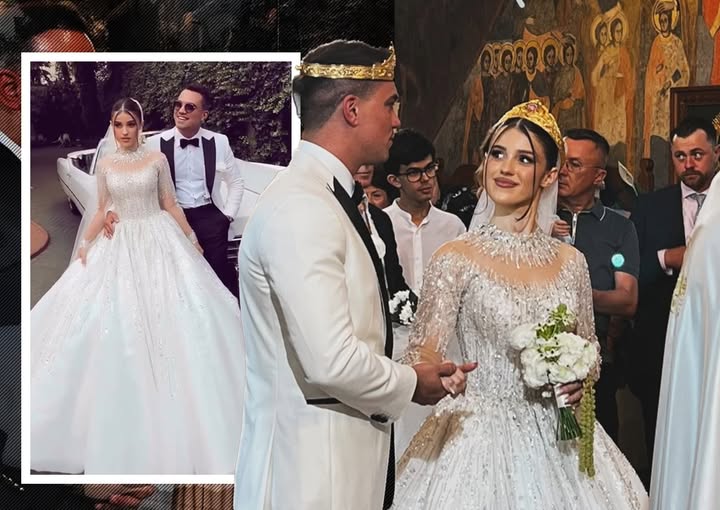 Cum s-a îmbrăcat soția lui Mugur Mihăescu la nunta fiicei sale. Soacra mică, apariție demnă de covorul roșu!