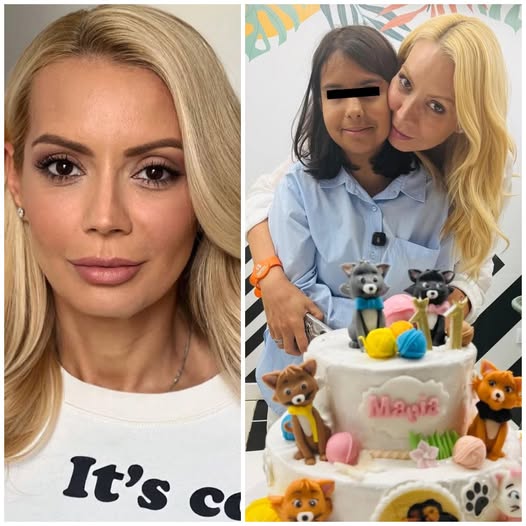 Daciana Sârbu, petrecere surpriză pentru fiica ei, Maria, care a împlinit 11 ani.vezi in comentarii