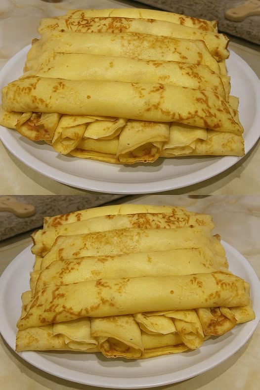 Se topesc pur și simplu în gură. Clătite impecabile fără făină, așa cum le gătea încă bunica mea