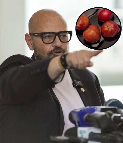 Avertismentul lui Piedone!! Ce se pune pe merele pe care le cumperi zilnic