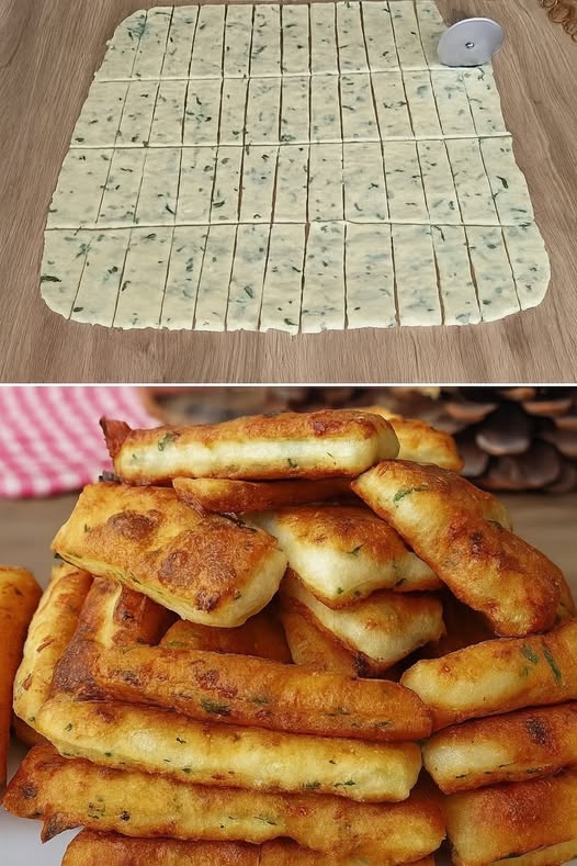 Doar 100 g de brânză — și o grămadă de „bunătăți” pe masă. Batoane fragede cu brânză (perfecte pentru mic dejun sau gustare)