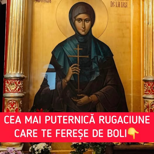 Cea mai puternică rugăciune care te vindecă de boli! Sfânta grabnic ajutătoare îți alină suferința imediat cum o chemi