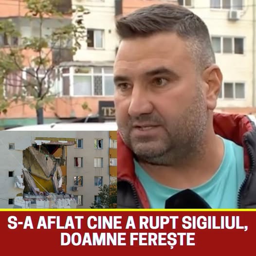 Doamne ferește. S-a aflat cine a rupt sigiliul, conform unui locatar