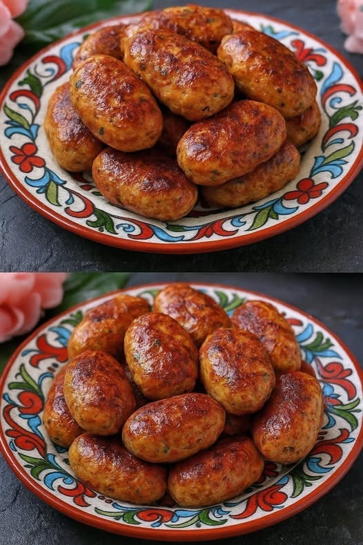 Chifteluțe suculente cu umplutură care se topește în gură.