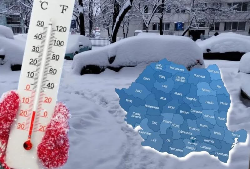 Un vortex polar se abate asupra României iarna aceasta!