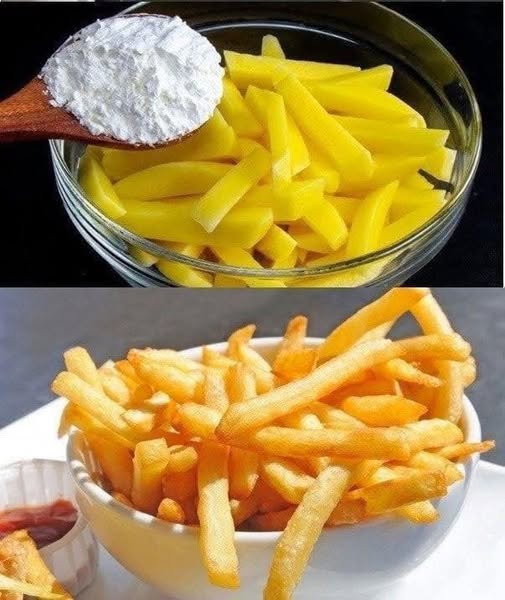 Nu trebuie să mergem la McDonald’s. Cum puteți pregăti acasă cartofi prăjiți delicioși!