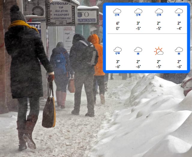 Meteorologii Accuweather anunță o lună decembrie CUMPLITĂ în București. Câte zile ninge