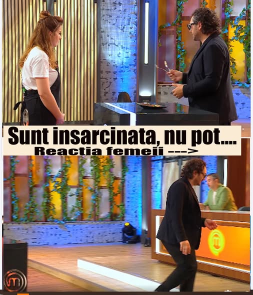 Florin Dumitrescu pus la zid dupa ce a pus o femeie însărcinată să mănânce carne crudă. Concurenta a început să plângă