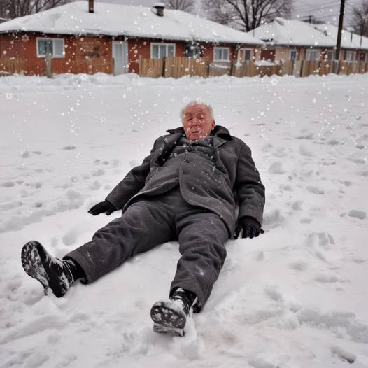 Fiul și nora lui l-au dat afară pe bătrânul tată din propria lui casă. Moșul aproape înghețase când cineva i-a atins fața… Când a deschis ochii, a amuțit.