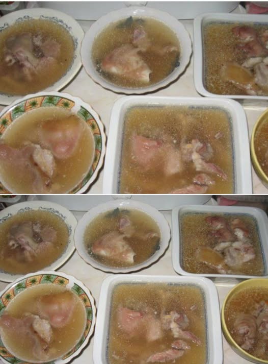 Piftie de porc așa cum făcea mama! Secretul care o face să iasă limpede de fiecare dată..