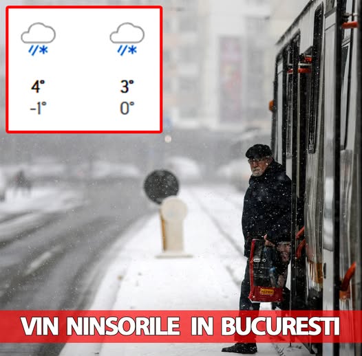 VIN NINSORILE în București, mai devreme decât ne așteptam