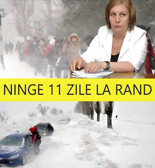Se anunță viscol prelungit! Orașul din România care intră sub ninsoare timp de 11 zile consecutive