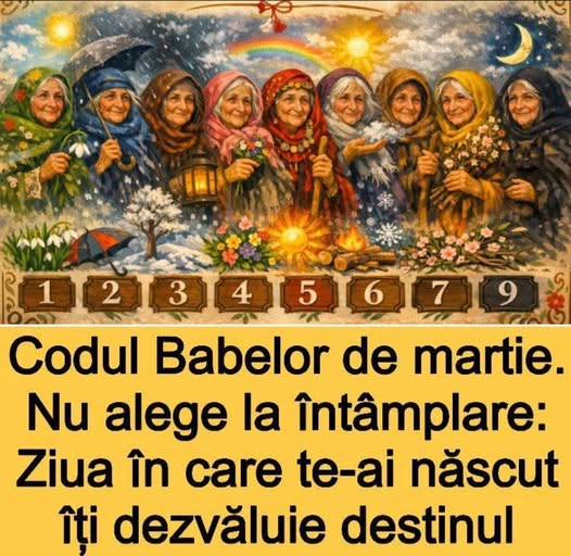 Codul Babelor de martie. Nu alege la întâmplare: Ziua în care te-ai născut îți dezvăluie destinul, vezi în primul comentariu