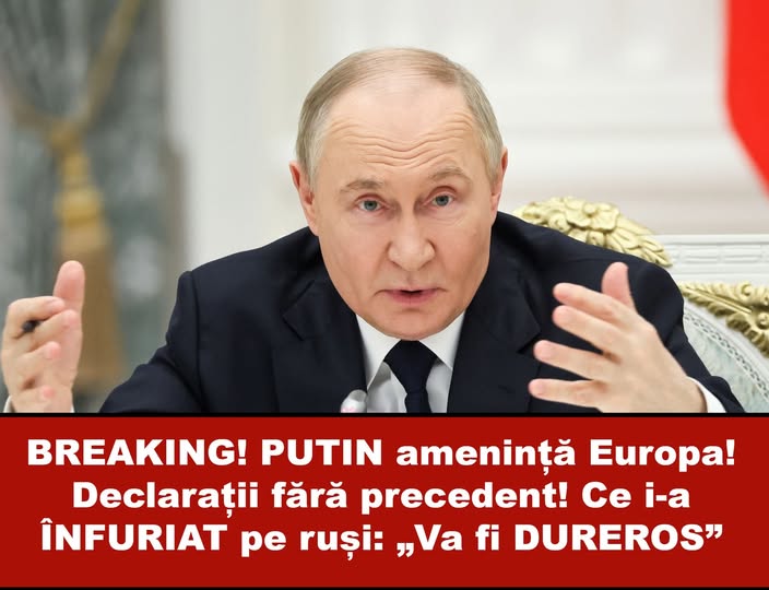 ULTIMA ORĂ! Rusia AMENINȚĂ Europa cu ..  Vezi mai mult