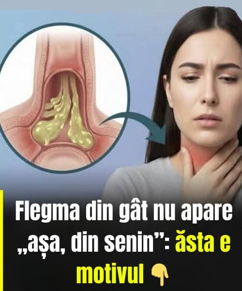 Flegmă constantă în gât și nu știi de ce… Vezi mai mult