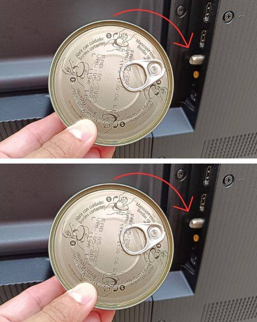 Pune o conservă de ton în spatele televizorului și vei lăsa pe toată lumea surprinsă de rezultat!