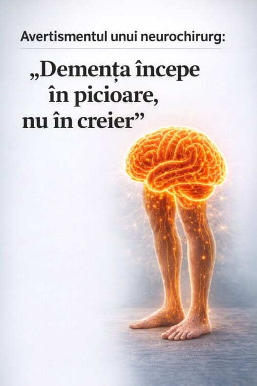 Avertismentul unui neurochirurg: „Demența începe în picioare, nu în creier”