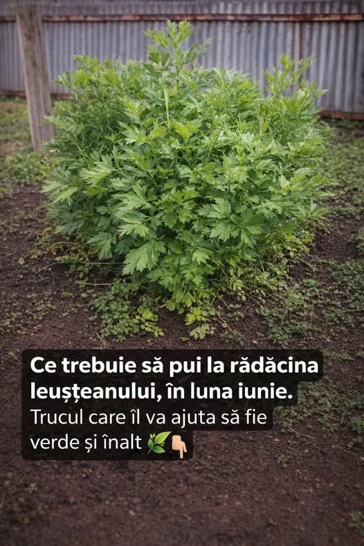 Ce trebuie să pui la rădăcina leușteanului, în luna iunie. Trucul care îl va ajuta să fie verde și înalt