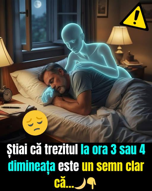 Știai că dacă te trezești pe la 3–4 dimineața, ar putea fi un semn că…