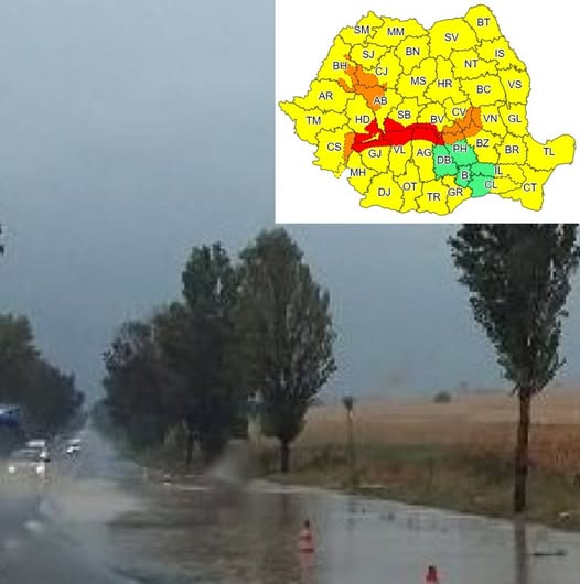 AVERTISMENT de la ANM! Vine codul GALBEN รฎn Romรขnia… Vezi mai mult