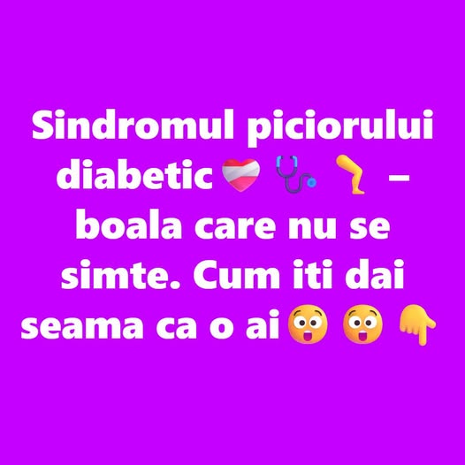 Sindromul piciorului diabetic – boala care nu se simte. Cum iti dai seama ca o ai