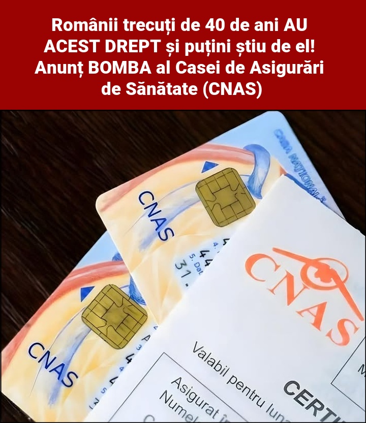 Anunศ uriaศ pentru romรขnii peste 40 de ani: beneficiazฤ GRATIS, dar aproape nimeni nu ศtie