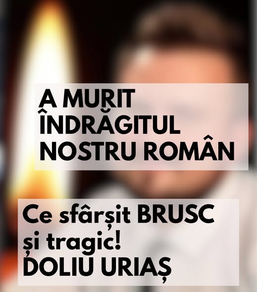 Anunțul care a ÎNMĂRMURIT toată țara… A MVRIT! / ULTIMA ORĂ