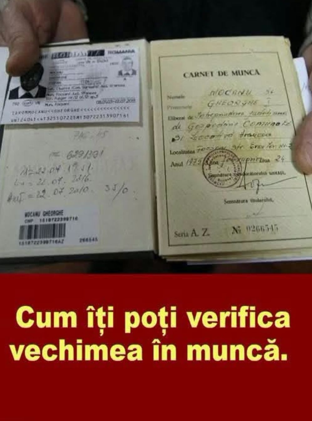 Cum își pot verifica românii vechimea în muncă. Reprezentanții Casei de Pensii: „