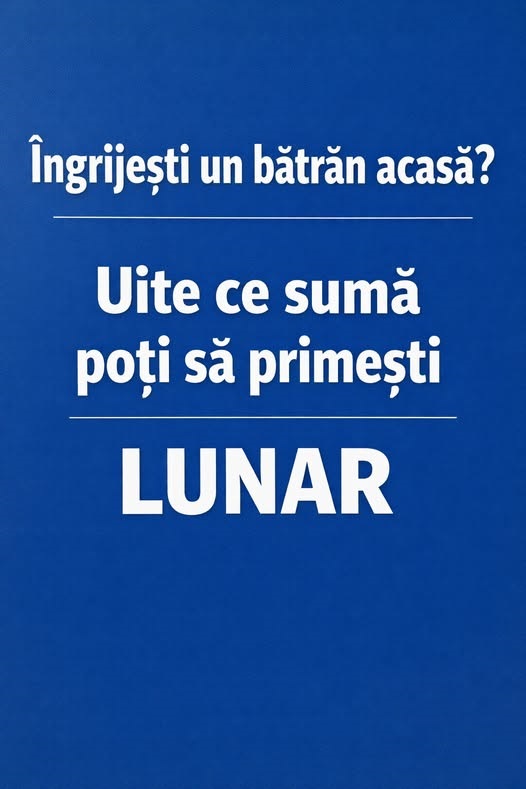 Rudele care îngrijesc bătrânii acasă ar putea primi bani lunar. Cum se calculează indemnizația