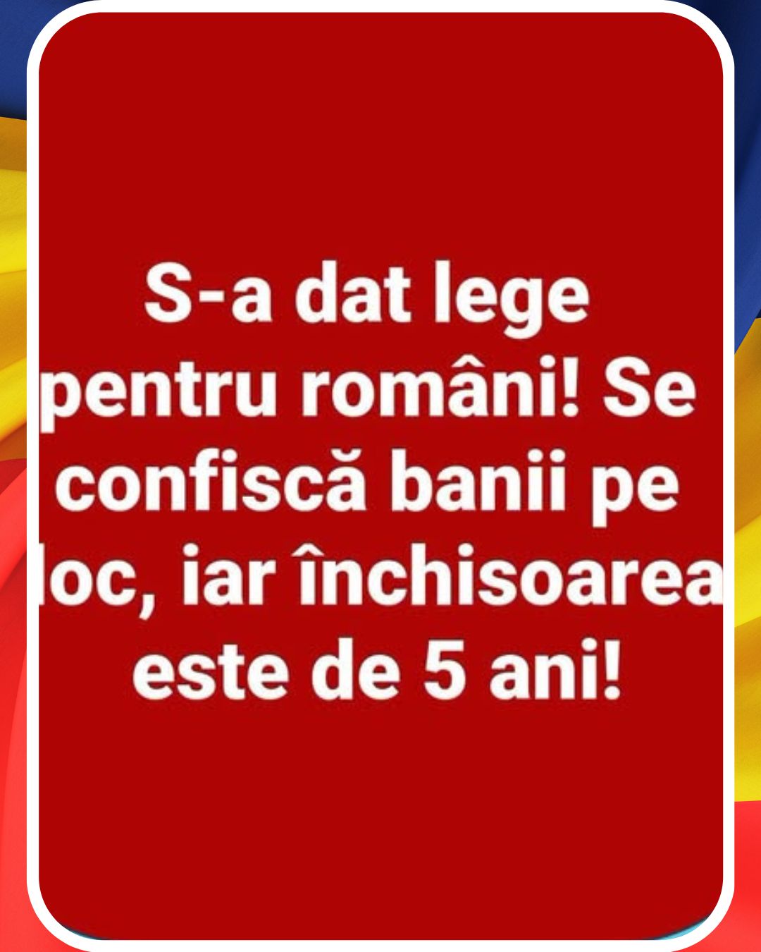 S-a dat lege pentru români! Se confiscă banii pe loc, iar închisoarea este de 5 ani!