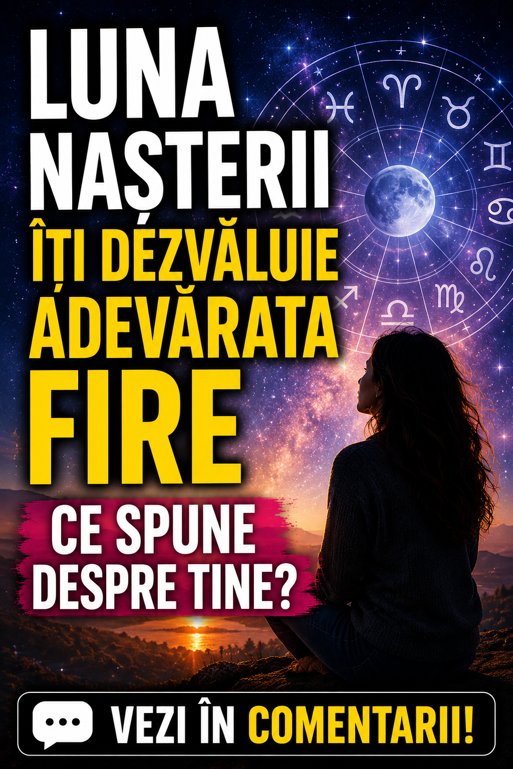 Luna nașterii îți dezvăluie adevărata fire. Ce spune despre tine?