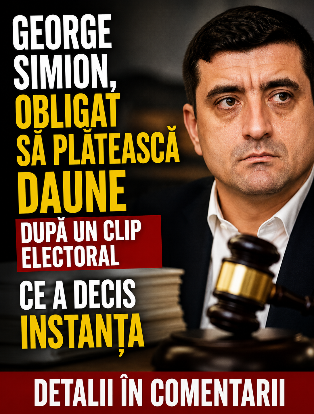 George Simion, obligat să plătească daune după un clip electoral. Ce a decis instanța