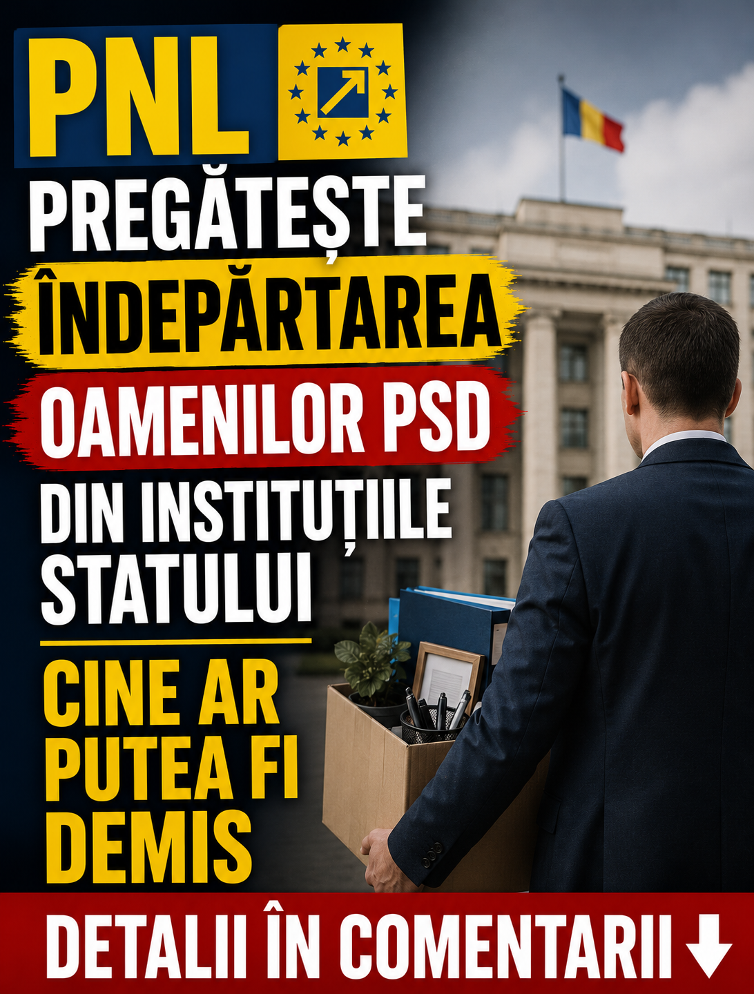 PNL pregătește îndepărtarea oamenilor PSD din instituțiile statului. Cine ar putea fi demis