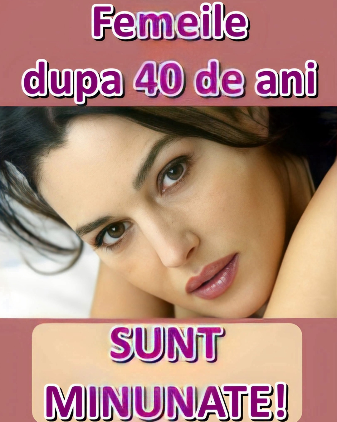 Femeile după 40 de ani nu se ofilesc, ci înfloresc. Mesajul care a devenit viral