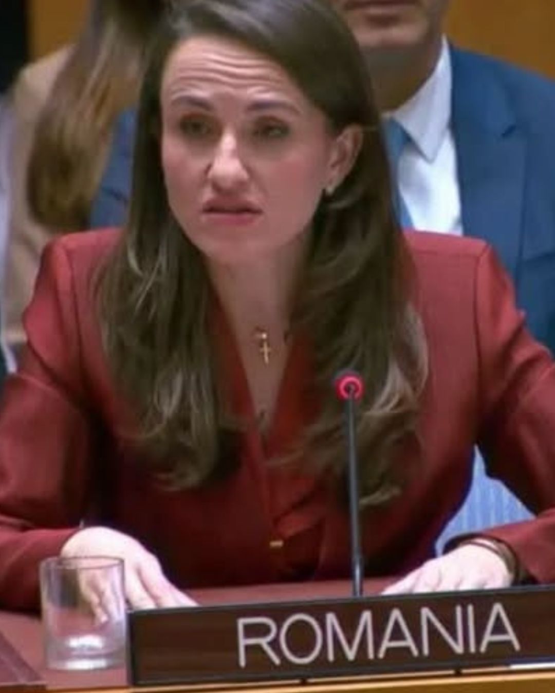Oana Țoiu, atac dur la ONU: „Stăm la masă cu agresorul rus”