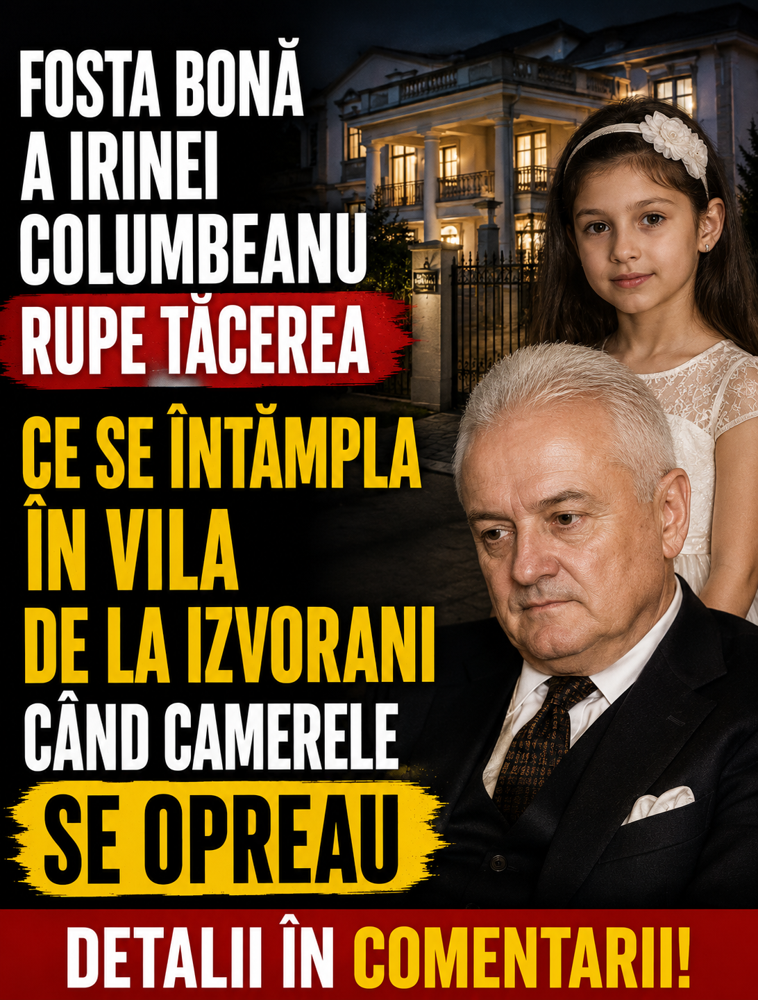 Fosta bonă a Irinei Columbeanu rupe tăcerea. Ce se întâmpla în vila de la Izvorani când camerele se opreau