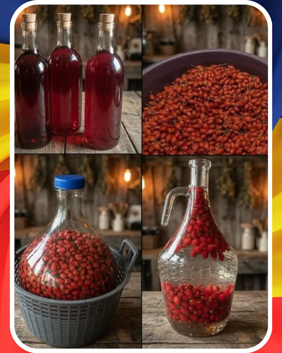 Rețetă de vin din măceșe: cum prepari această băutură gustoasă și plină de vitamine